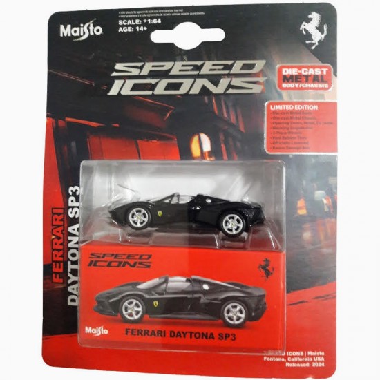 FERRARI DAYTONA SP3 PRETA - MAISTO