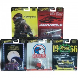 HOT WHEELS POP CULTURE SET - POP CULTURE