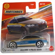 BMW i4 POLICE SEDAN - MATCHBOX