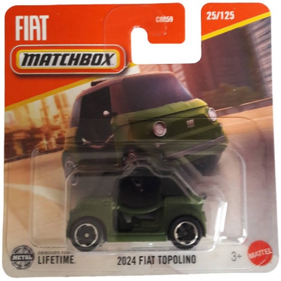 FIAT TOPOLINO 2024 - MATCHBOX FIAT TOPOLINO 2024 - MATCHBOX
