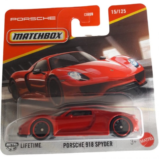 PORSCHE 918 SPYDER - MATCHBOX PORSCHE 918 SPYDER - MATCHBOX