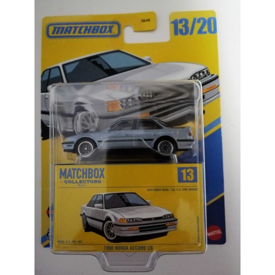 HONDA ACCORD CB 1990 - MATCHBOX COLLECTORS HONDA ACCORD CB 1990 - MATCHBOX COLLECTORS
