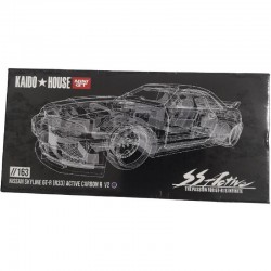 NISSAN SKYLINE GT-R (R33) ACTIVE CARBON R V2 - MINI GT NISSAN SKYLINE GT-R (R33) ACTIVE CARBON R V2 - MINI GT