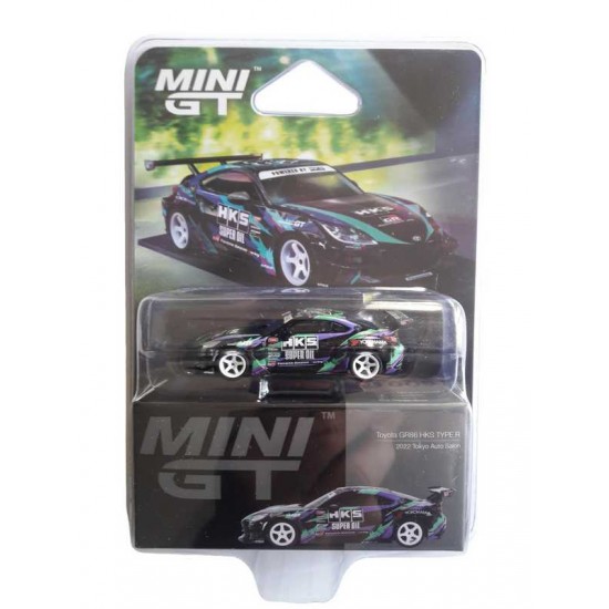 TOYOTA GR86 HKS TYPE R 2022 - MINI GT