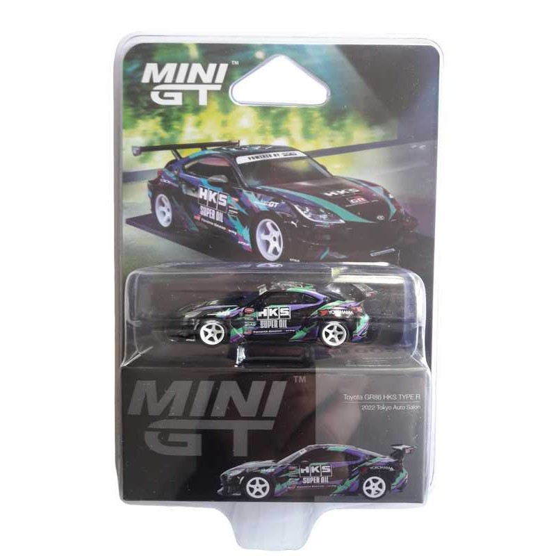 TOYOTA GR86 HKS TYPE R 2022 - MINI GT