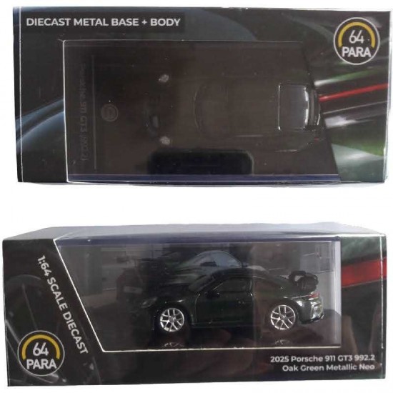 PORSCHE 911 GT3 992,2 (UNIDADE) VERDE - 64 PARA