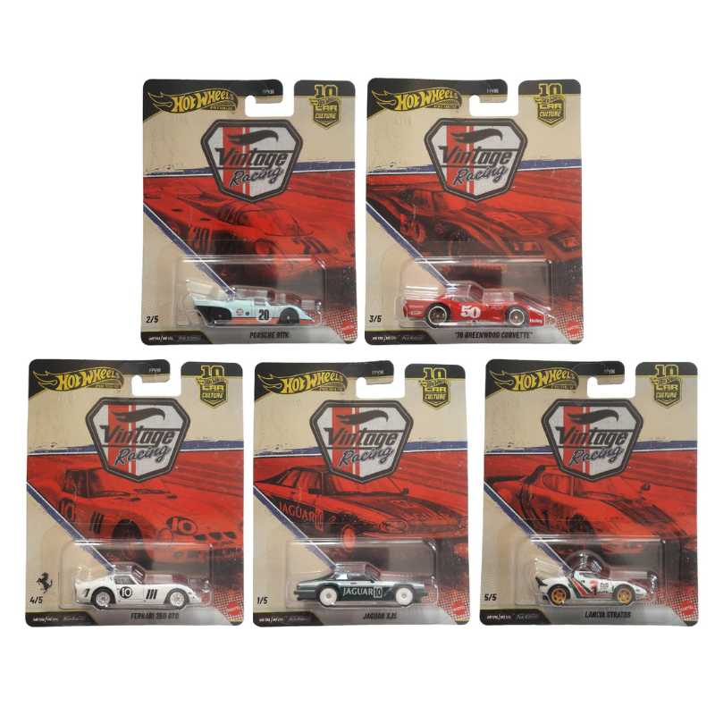 SET VINTAGE RACING CAR CULTURE - SETS