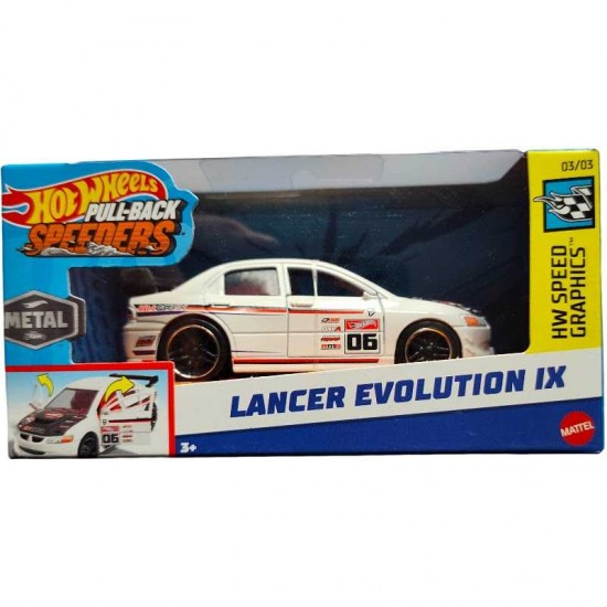 LANCER EVOLUTION IX - HW SPEED GRAPHICS (escala 1:43)