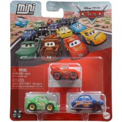 CARS MINI CONJUNTO C/3 (HRT10) - MATTEL BRANDS