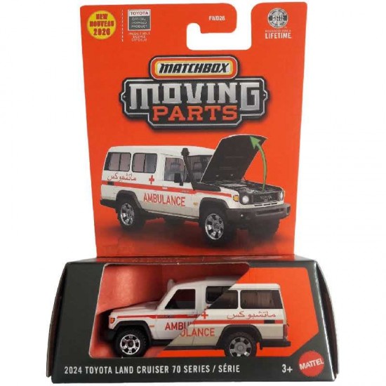 TOYOTA LAND CRUISER 70 SERIES 2024 - MOVING PARTS