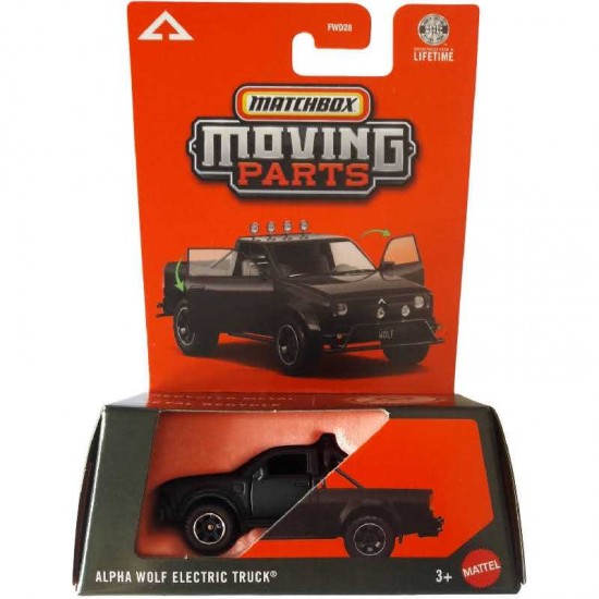ALPHA WOLF ELECTRIC TRUCK - MOVING PARTS