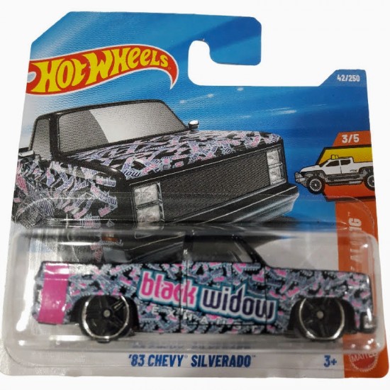 CHEVY SILVERADO 1983 BLACK WINDOW - MAINLINE