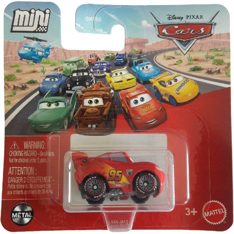 FAÍSCA MCQUEEN COM PNEUS DE CORRIDA - DISNEY