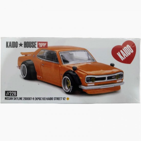 NISSAN SKYLINE 2000GT-R KAIDO HOUSE - MINI GT