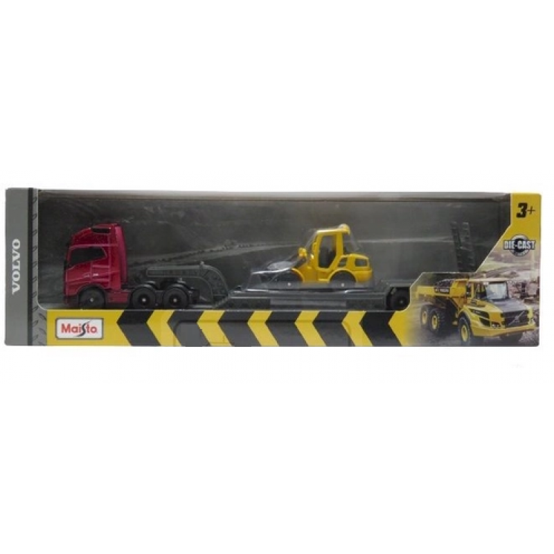 VOLVO FH16 WITH VOLVO L25H WHEEL LOADER WITH BUCKET - MAISTO