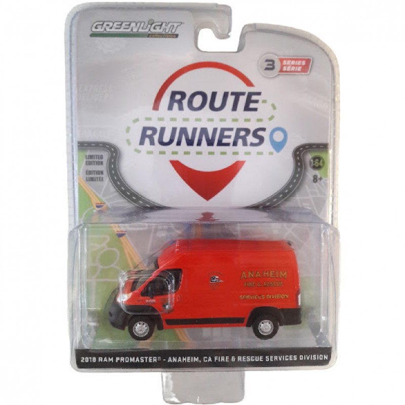 RAM PROMASTER - ANAHEIM, CA FIRE & RESCUE SERVICES DIVISION 2018