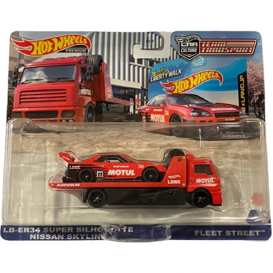 LB-ER 34 SUPER SILHOUETTE NISSAN SKYLINE & FLEET STREET
