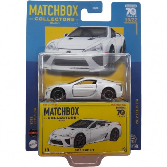 LEXUS LFA 2012 - MATCHBOX COLLECTORS