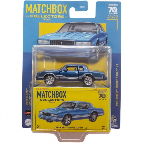 CHEVY MONTE CARLO LS 1988 - MATCHBOX COLLECTORS