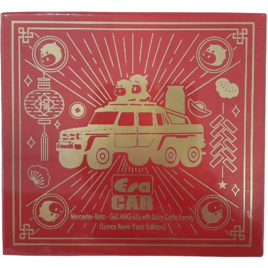 MERCEDES-BENZ G63 AMG 6X6 WITH DAIRY CATTLE FAMILY