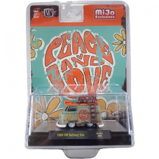 VW DELIVERY VAN 1960 - PEACE AND LOVE - MIJO EXCLUSIVES