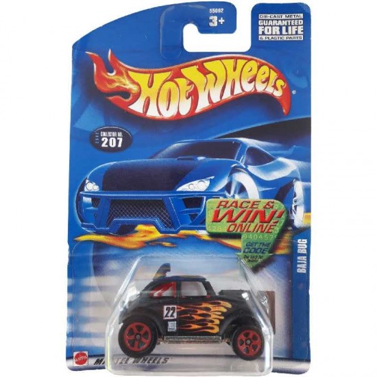 BAJA BUG - MATTEL WHEELS (MARCAS DE USO) - HOT WHEELS