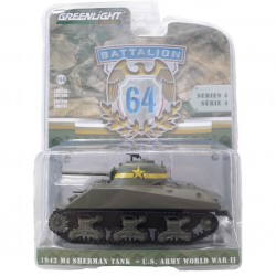 M4 SHERMAN TANK 1943 - US ARMY WORLD WAR II - GREENLIGHT