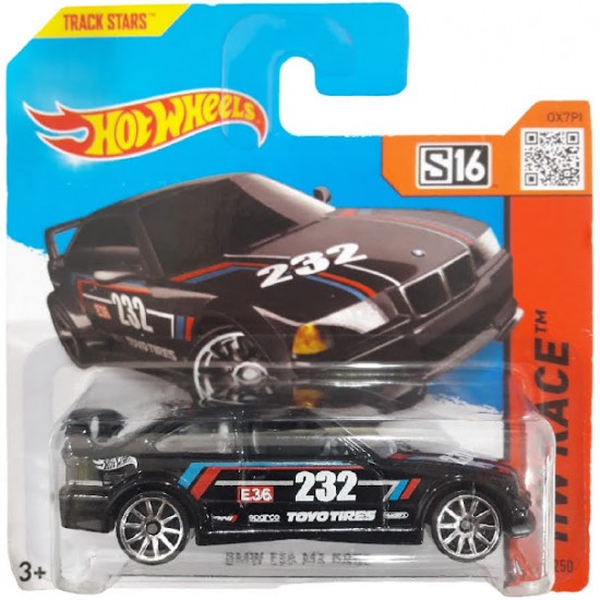 BMW E36 M3 RACE #USADO# - HOT WHEELS