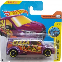 HOT WHEELS FORD TRANSIT CONNECT - PIZZA EXPRESS - HW CITY WORKS (MARCAS DE USO) - HOT WHEELS