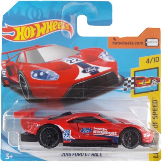 FORD GT RACE 2016 - LEGENDS OF SPEED (USADO) - HOT WHEELS
