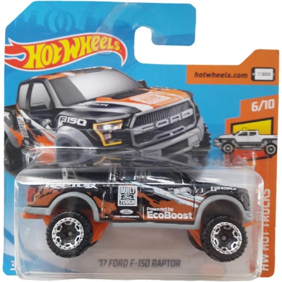 FORD F-150 RAPTOR 2017 (MARCAS DE USO) - HW HOT TRUCKS