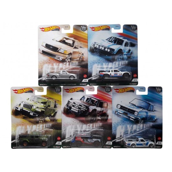 SET FPY86-978F HYPER HAULERS SERIES - HOTWHEELS
