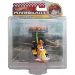 PRINCESS DAISY STANDARD KART + FLOWER GLIDER - HOT WHEELS