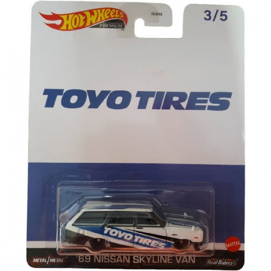 NISSAN SKYLINE VAN 1969 - TOYOTIRES - HOT WHEELS
