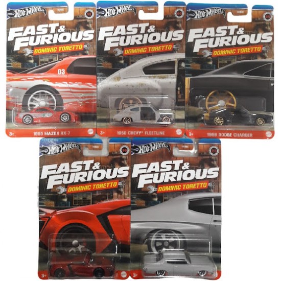 SET FAST & FURIOUS DOMINIC TORETTO HNR88-979F