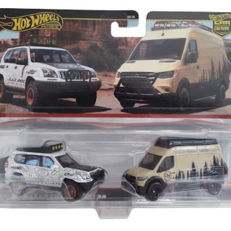 TOYOTA LAND CRUISER PRADO 2005 - MERCEDES-BENZ SPRINTER TOURER - CAR CULTURE