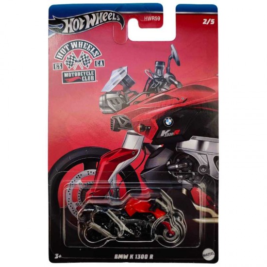 MOTO BMW K 1300 R - MOTORCYCLE CLUB - HOT WHEELS