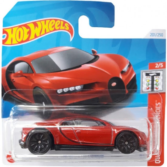 BUGATTI CHIRON 2016 - QUARTER MILE HEROES - HOT WHEELS