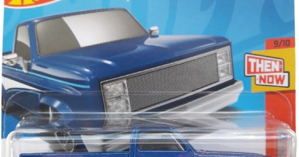 Hot Wheels Then And Now '83 Chevy Silverado 1:64 - HTC73 - Pickup Truck GM - Mattel 2024