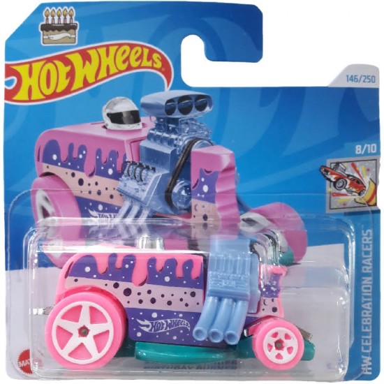 BIRTHDAY BURNER - HW CELEBRATION RACERS - HOT WHEELS