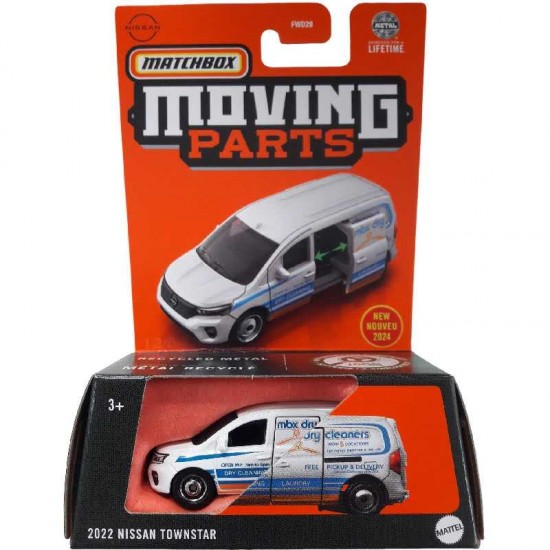 NISSAN TOWNSTAR 2022 - MBX DRY CLEANERS - MOVING PARTS