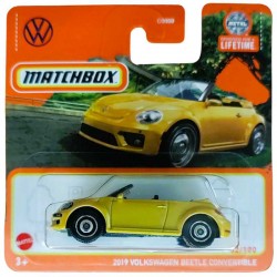 VOLKSWAGEN BEETLE CONVERTIBLE 2019 - MATCHBOX