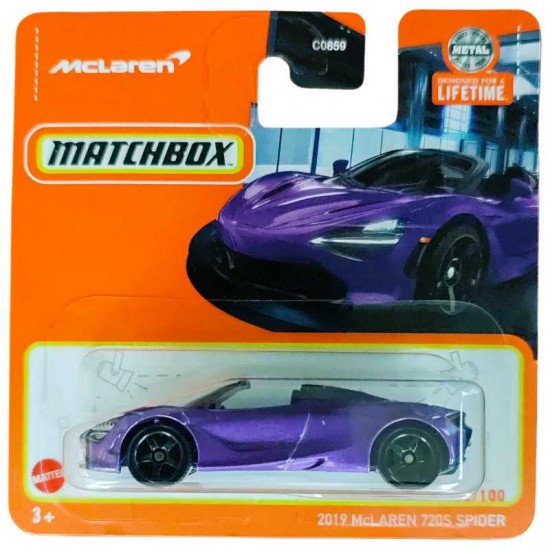 MCLAREN 720S SPIDER 2019 - MATCHBOX