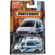 RENAULT MASTER AMBULANCE - EUROPEAN STREETS - MATCHBOX