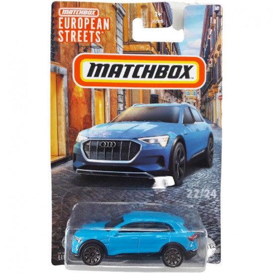 AUDI E-TRON - EUROPEAN STREETS - MATCHBOX AUDI E-TRON - EUROPEAN STREETS - MATCHBOX