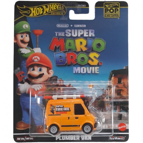 PLUMBER VAN - THE SUPER MARIO BROS - POP CULTURE PLUMBER VAN - THE SUPER MARIO BROS - POP CULTURE