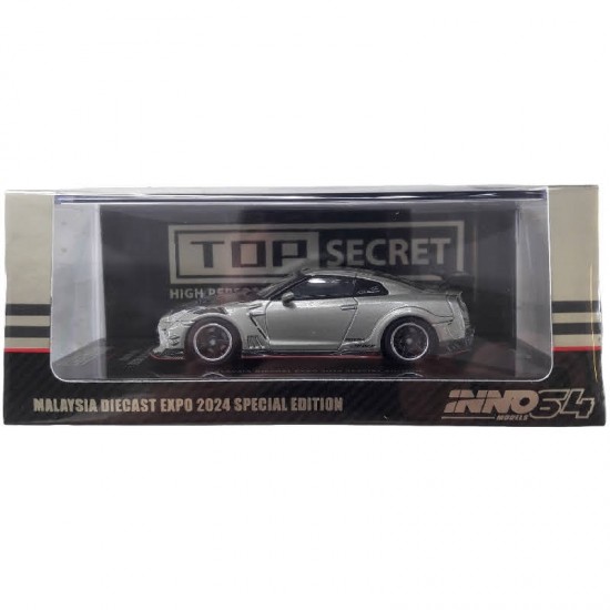 NISSAN GT-R (R35) "TOP SECRET" - MALAYSIA DIECAST EXPO 2024 SPECIAL EDITION - INNO