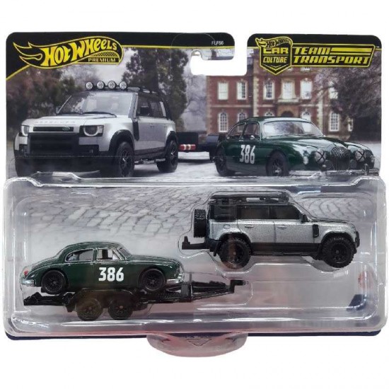 JAGUAR MK1 - LAND ROVER DEFENDER 110 2023 - TEAM TRANSPORT