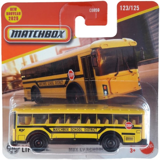 MBX EV SCHOOL BUS - MATCHBOX