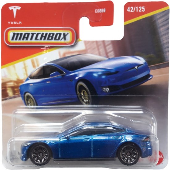 TESLA MODEL S - MATCHBOX